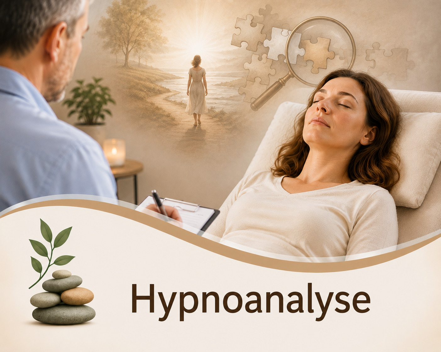 Hypnoanalyse in ruhiger Atmosphäre(1)